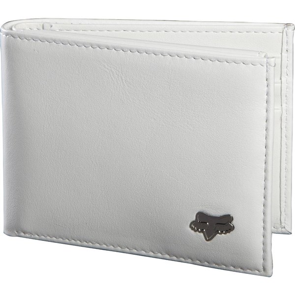 Bifold Leather Wallet Intl Only White