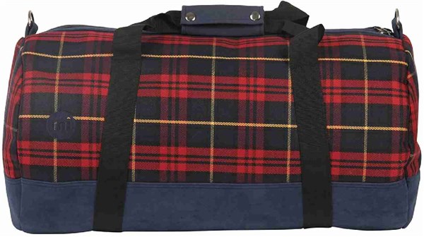 Duffel Tartan Burgundy