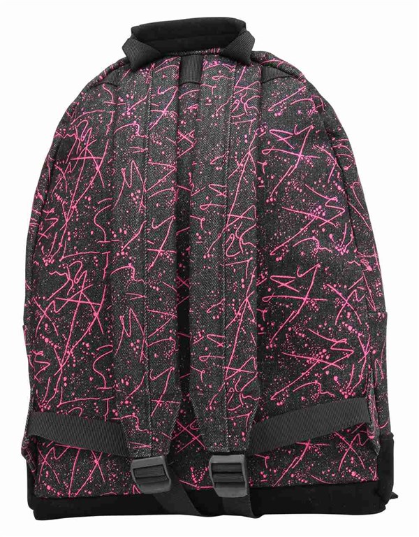 Denim Squiggle Black/Pink