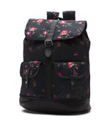 Lean In Backpack Floral Blac