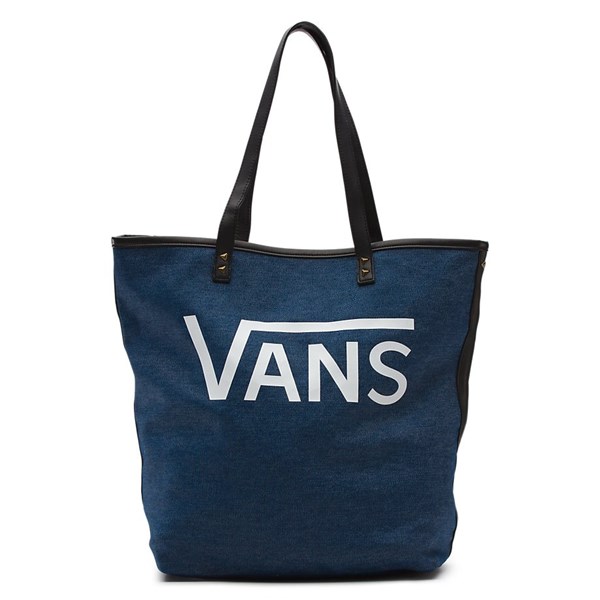 Two-Tone Tote Denim